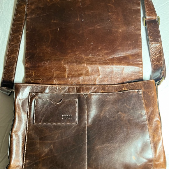 Moore & Giles Brompton Brown Sackett Messenger Bag (Rare/Retired) - Picture 4 of 14